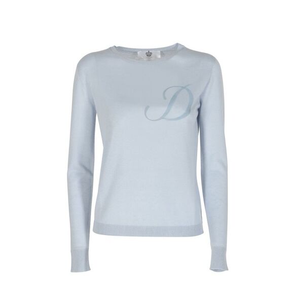 Dee Ocleppo Cashmere Jumper Crew Neck Light Blue Women Sky blue Sweaters - Picture 1 of 7